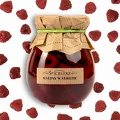 Owoce w puszkach i słoikach - Maliny w syropie 280 g - miniaturka - grafika 1