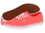 Trampki damskie - trampki damskie VANS - AUTHENTIC LO PRO NEON/CORAL-37 - miniaturka - grafika 1