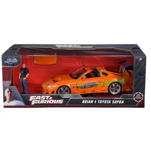 Simba Toys Auto Fast&amp;Furious Szybcy i wściekli Toyota Supra 1:24 4006333064227 - Samochody i pojazdy dla dzieci - miniaturka - grafika 1