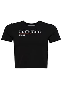 Superdry Koszula damska z nadrukiem, Czarny, 34 - Koszule damskie - miniaturka - grafika 1
