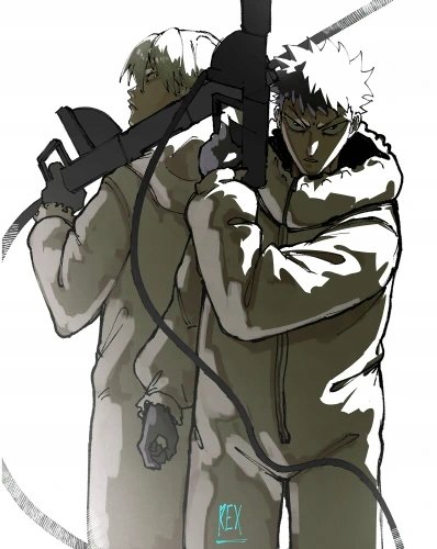 Plakat Anime Kaijuu 8-gou KAI8_067 A2 (custom)