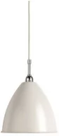 Lampy sufitowe - GUBI - Bestlite BL9 Lampa Wisząca Ø21 Chrom/Matowa Biała GUBI - miniaturka - grafika 1
