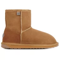Śniegowce damskie - Buty Emu Australia Platinum Stinger Slim Mini WP20003CHES - brązowe - miniaturka - grafika 1