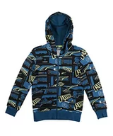Bluzy dla dziewczynek - PUMA Alpha AOP Full-Zip Hoodie FL B Bluza Dzieci - miniaturka - grafika 1