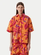 Koszule damskie - adidas Koszula FARM Premium JD6281 Pomarańczowy Loose Fit - miniaturka - grafika 1