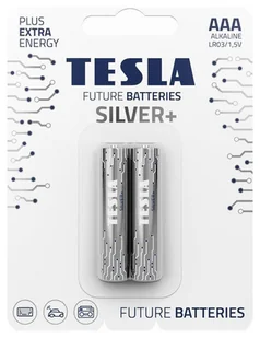 Tesla AAA Silver+ 2szt - Baterie i akcesoria - miniaturka - grafika 1