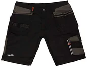 Spodnie męskie - Scruffs męska Trade Shorts, czarny T53927 - miniaturka - grafika 1