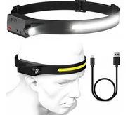 Latarki - Latarka Czołowa Lampka Czołówka Led Zakres 230° - miniaturka - grafika 1