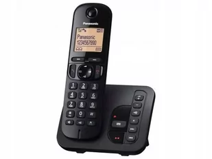 Telefon PANASONIC KX-TGC220PDB - Telefony stacjonarne - miniaturka - grafika 1