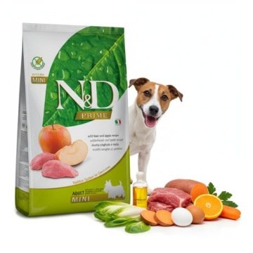 Farmina N&D Grain Free Boar&Apple Adult Mini 0,8 kg