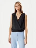 Bluzki damskie - Rinascimento Bluzka CFC0122616003 Czarny Regular Fit - miniaturka - grafika 1