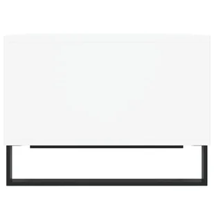 Stolik kawowy, biały 60x50x36,5 cm, materiał drewnopochodny  Lumarko! - Ławy i stoliki kawowe - miniaturka - grafika 6