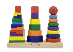 Geometryczna układanka na drążku Nowa - Rolnictwo i przemysł - miniaturka - grafika 1