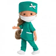 Lalki dla dziewczynek - Llorens Lalka 52610 Miss Minis Pięlęgniarka 26cm - miniaturka - grafika 1