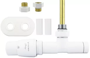 Zawór termostatyczny zespolony 50mm UNICO biały mat lewy GZ1/2 All in One - Zawory i kraniki Zawór termostatyczny zespolony 50mm UNICO biały mat lewy GZ1/2 All in One - Zawory i kraniki - miniaturka - grafika 1