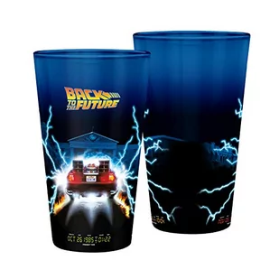 Duża Szklanka Back To The Future, Delorean (400 Ml) - Szklanki - miniaturka - grafika 1