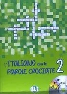 Książki do nauki języka włoskiego - L&#039;Italiano con le parole crociate 2 + CD-ROM - dostępny od ręki, natychmiastowa wysyłka - miniaturka - grafika 1