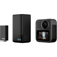 Akcesoria do kamer sportowych - GoPro MAX Dual Battery Charger + Enduro Battery - miniaturka - grafika 1