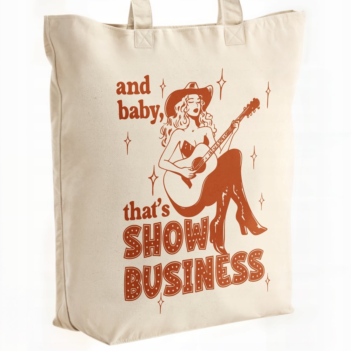 Torba bawełniana premium na zakupy Taylor Swift The Life Of A Showgirl