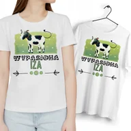 Koszulki i topy damskie - Dla Izy Iza T-Shirt Koszulka biała Na Prezent z Dowolnym Nadrukiem Zdjęcie - miniaturka - grafika 1
