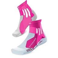 Skarpetki damskie - X-Socks Run Performance skarpety damskie różowy Flamingo Pink/Pearl Grey 41-42 - miniaturka - grafika 1