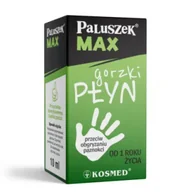 Apteczki i materiały opatrunkowe - Kosmed Paluszek Max gorzki płyn 10 ml - miniaturka - grafika 1