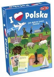 Tactic I Love Polska - Gry planszowe - miniaturka - grafika 1