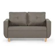 Sofy i kanapy - Sofa kanapa 2 os z funkcją spania DORO beżowa - miniaturka - grafika 1