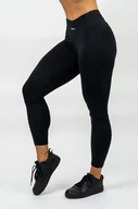 Spodnie sportowe damskie - Legginsy damskie Nebbia GLUTE PUMP High Waisted Shaping Leggings black XS - miniaturka - grafika 1