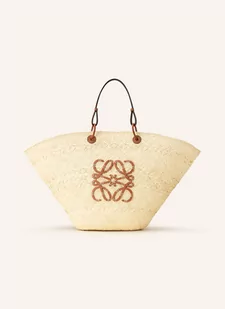 Loewe Torba Shopper Anagram beige - Torebki damskie - miniaturka - grafika 1