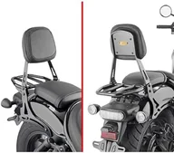 Części motocyklowe - Sissybar z ramiączkami, czarny - miniaturka - grafika 1
