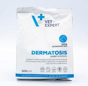 Mokra karma dla kotów - VetExpert 4T Vetrinary Diet Dog Dermatosis Rabbit Potato- 300 g - miniaturka - grafika 1