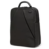 Torby na laptopy - Plecak na laptopa LEXON Premium+ Double 16 cali Czarny | Bezpłatny transport - miniaturka - grafika 1