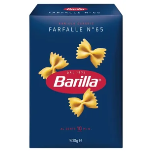 BARILLA MAKARON FARFALLE 500 G zakupy dla domu i biura 680065 - Makaron - miniaturka - grafika 1