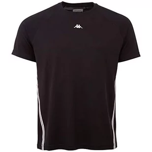 Kappa Męski T-shirt Iral Men, czarny (Caviar), S - Koszulki męskie - miniaturka - grafika 1