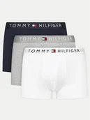 Majtki męskie - Tommy Hilfiger Komplet 3 par bokserek UM0UM03181 Kolorowy - miniaturka - grafika 1