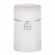 Ozdoby bożonarodzeniowe - Świeczka świąteczna, biały, 713 g - miniaturka - grafika 1