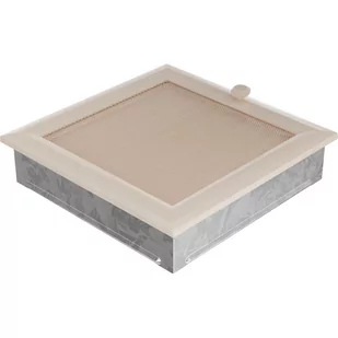 Kratki.pl kratka 22/22 oskar z żaluzją kremowa 22OKX - Akcesoria kominkowe - miniaturka - grafika 1