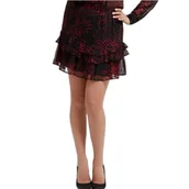 Spódnice - Spódnica damska Guess Tecla w kwiaty mini-S - miniaturka - grafika 1