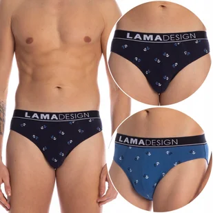 Slipy Męskie 2 PARY majtki bawełniane LAMA - XXL - Majtki męskie - miniaturka - grafika 1