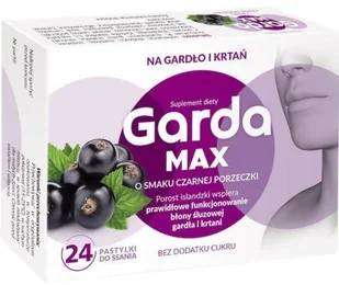 Garda MAX 24 pastylki, Salvum - Przeziębienie i grypa - miniaturka - grafika 1