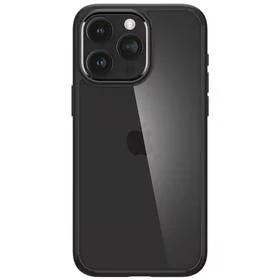 Obudowa dla telefonów komórkowych Spigen Crystal Hybrid na Apple iPhone 15 Pro (ACS06474) Czarny/przezroczysty - Etui i futerały do telefonów - miniaturka - grafika 1
