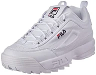 Sneakersy męskie - FILA Męskie sneakersy Disruptor Men, biały, 47 EU - miniaturka - grafika 1