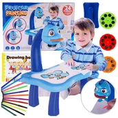 Projektory dla dzieci - Projektor Do Rysowania Rzutnik 24 Slajdy Stolik U655 - miniaturka - grafika 1