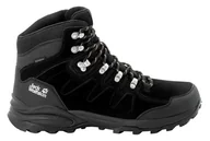 Buty trekkingowe męskie - Buty trekkingowe męskie Jack Wolfskin REFUGIO TEXAPORE MID M (4049841_6357)-47.5 - miniaturka - grafika 1
