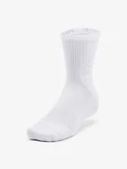 Skarpetki męskie - Skarpetki Under Armour 3-Maker 3pk Mid-Crew-WHT M - miniaturka - grafika 1