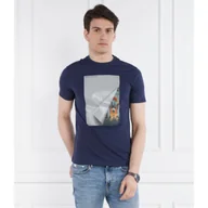 Koszulki męskie - Armani Exchange T-shirt | Regular Fit - miniaturka - grafika 1
