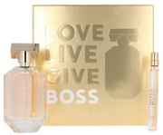 Zestawy kosmetyków damskich - Zestaw perfumów Hugo Boss The Scent For Her Christmas Set 2022 (3616303457839) - miniaturka - grafika 1