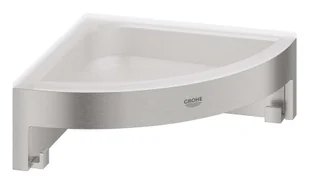 Grohe QuickFix Start Cube - Półka narożna, Supersteel 41106DC0 - Półki łazienkowe - miniaturka - grafika 1