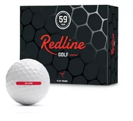 Golf - Piłki golfowe REDLINE 59 Tour (białe) - miniaturka - grafika 1